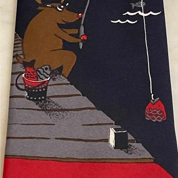 Specialties Santa and Reindeer Fishing Hallmark - Picture 3 of 6